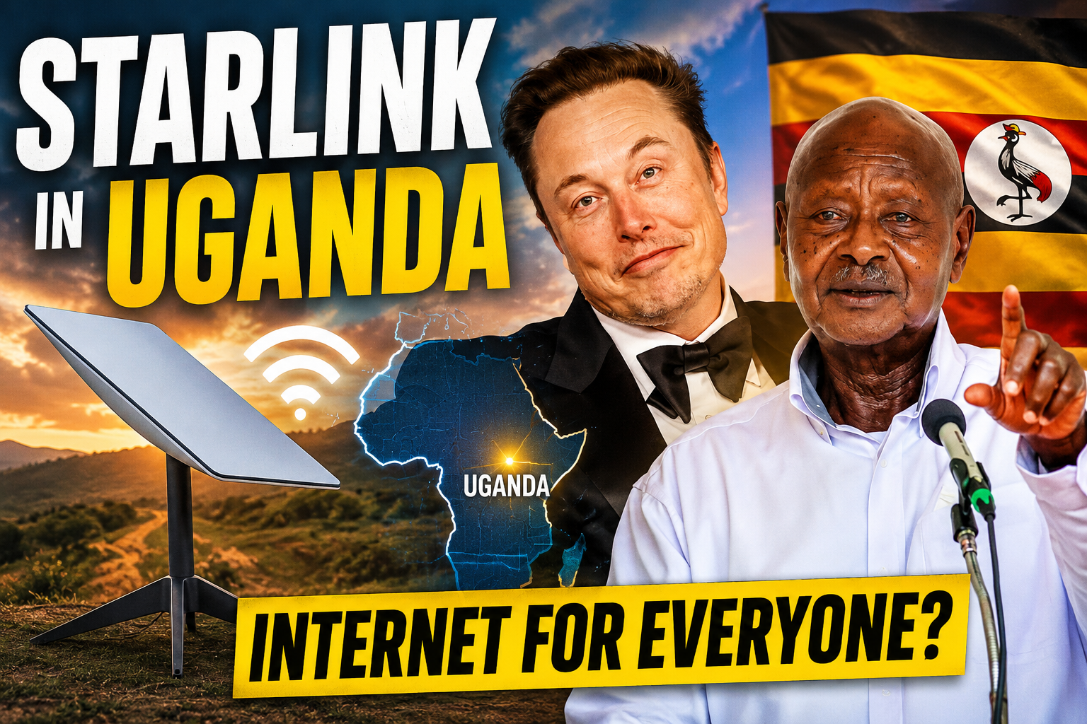 Starlink Gains Official Approval to Operate in Uganda, Boosting Hopes for Rural Connectivity